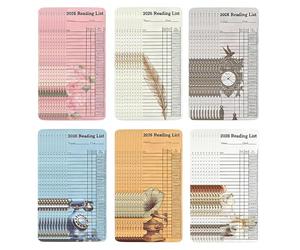 Marque-pages Suivi de Lecture - 60 Pièces Marque-pages Accessoire De Bibliothèque | Carnet de Suivi de Livres | pour Lecteurs Assidus, Étudiants, Femmes, Hommes, Adultes