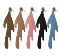 Marque-Pages Tasse À Café 5 Pièces, Marque-Pages Personnalisés Créatifs, Marque-Pages En Cuir Pu, Marque-Pages Intéressants, Marque-Pages Cadeaux