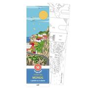 Marque-pages - Tour du monde: 50 marque-pages à peindre ou à colorier