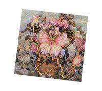 Marque-pages vintage avec pendentif papillon en métal - Marque-page - Cadeau idéal pour les enseignants et les amateurs de livres sur le thème de la nature