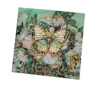 Marque-pages vintage avec pendentif papillon en métal - Marqueur de page - Cadeau pour enseignant et amateur de livres - Luxe pour homme et femme