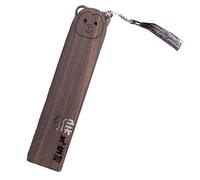 Marque-pages vintage en bois avec pompons pour lecture de livre de lecture, marque-page pour enseignant, lecteur en bois