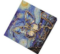 Marque-pages vintage en métal avec pendentif en forme de papillon - Marqueur de page - Cadeau pour enseignant et amateur de livres - Luxe pour homme et femme