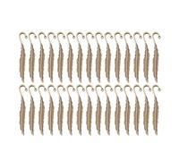 Marque-pages Vintage Gravés, 30 Pièces, Épingle À Cheveux, Crochet En Métal À Plumes, Pour Amoureux Des Livres, Écrivain, Enseignant, Étudiant, Bijoux