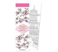 Marque-pages - Voyage au Japon: 50 marque-pages à peindre ou à colorier