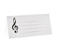 MARQUE-PLACE MUSIQUE BLANC x10