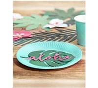 Marque-places - Feuilles de Palmier x 6 Multicolore G