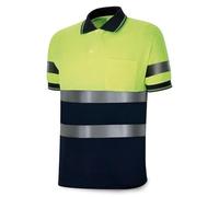 Marque-POLFY 1288/AXXL Polo Haute Visibilité Bicolor Fluo Xxl