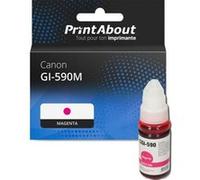 Marque propre PrintAbout Cartouche d'encre GI-590M Magenta Convient pour Canon Magenta
