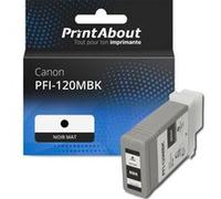 Marque propre PrintAbout Cartouche d'encre PFI-120MBK Noir mat Convient pour Canon Noir mat