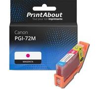 Marque propre PrintAbout Cartouche d'encre PGI-72M Magenta Convient pour Canon Magenta