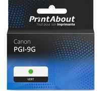 Marque propre PrintAbout Cartouche d'encre PGI-9G Vert Convient pour Canon Vert