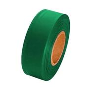 Marque réfléchissante 10 rouleaux de ruban signalisation fluorescent, 1 pouce X 30 mètres par rouleau, en plastique Non adhésif for le marquage des arbres, la chasse, sentiers et limites(Green)
