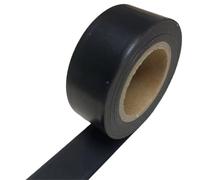 Marque réfléchissante 10 rouleaux de ruban signalisation fluorescent, 1 pouce X 30 mètres par rouleau, en plastique Non adhésif for le marquage des arbres, la chasse, sentiers et limites(Black)