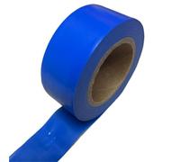 Marque réfléchissante 10 rouleaux de ruban signalisation fluorescent, 1 pouce X 30 mètres par rouleau, en plastique Non adhésif for le marquage des arbres, la chasse, sentiers et limites(Blue)