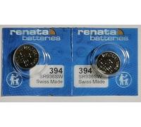 Marque RENATA Deux Piles 394 SR936SW Silver Oxide