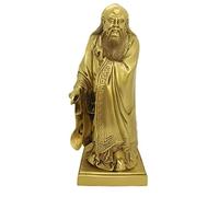 Marque Statue Lao Tzu en Laiton Philosophe Ancien