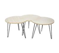 marque The Home Deco Factory Table Basse modulable X3 Blanc