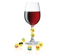 VinBouquet Gobelets FIA 148 émoticônes en silicone – Lot de 8