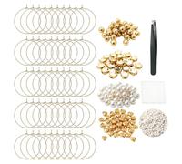 Marque-Verres À Vin Pour Verres À Pied Kit polyvalent avec perles pince