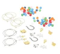 Marque-verres - Kit DIY pour pendentifs de verre à vin - Marqueurs de verres en différents styles - Pour 6 ou 12 verres - Hannas Laden - Coffret cadeau - DIY