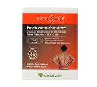 Marque Verte Actikiné Patch Auto-Chauffant 29 x 10cm 2 unités