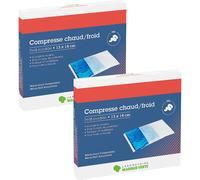 Marque Verte Compresse Chaud Et Froid Petit Modèle 13x14cm Pièce 1 Promo 1+1 Gratuit