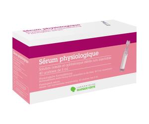 Marque Verte Sérum Physiologique Unidoses 40x5ml