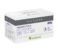 Marque Verte Soludiab Aiguille Ultrafine pour Stylo Injecteur d'Insuline 5mm 31G 100 unités