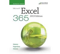 Marquee Series Microsoft Excel 2019 by Ian Rutkosky Ian Rutkosky (Auteur)