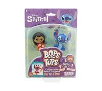CyP Brands – Toppers 3D Crayons d'écriture Stitch – Multicolore – Produit officiel