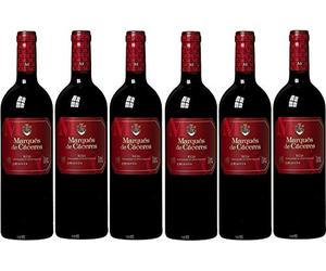 Marqués de Cáceres Rioja crianza d.o. env. tempranillo 2011 sec 0,75 L - Lot de 6