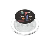 Marques de ponctuation Mignonnes Grammaire Humour Conversation PopSockets PopGrip pour MagSafe