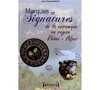 Marques & signatures de la céramique des régions Rhône-Alpes