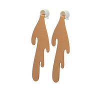 Marquette de tasse de café déversée,Marquettes mignons pour lire des marques de livre,Accessoires de lecture de livre personnalisés, Le cadeau parfait pour un ver de livre(2pcs)