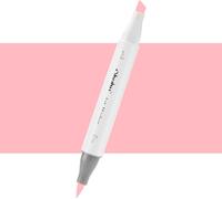Marqueur à alcool double face OHUHU Brush & Chisel, R050 Rose chocolat
