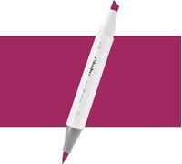 Marqueur à alcool double-face OHUHU Brush & Chisel, RV330 Strawberry Pink