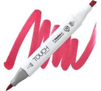 Marqueur à alcool double face TOUCH Brush & Chisel, R15 Geranium