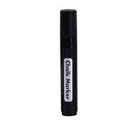 Marqueur à craie de couleur rechargeable à pointe carrée de 15 mm - Marqueur en verre lavable pour enfants - Marqueur effaçable