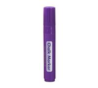 Marqueur à craie de couleur rechargeable à pointe carrée de 15 mm - Marqueur en verre lavable pour enfants - Marqueur effaçable