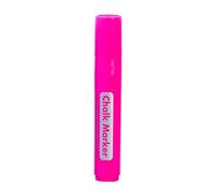 Marqueur à craie de couleur rechargeable à pointe carrée de 15 mm - Marqueur en verre lavable pour enfants - Marqueur effaçable