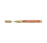edding Marqueur peinture brillante 780 - pointe extra fine 8 mm - étanche, très opaque - or