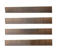 Marqueur à gâteau - Formes de division uniformes - Guide de coupe de pâte - Outil de découpe de pâtisserie - Séparateur de dessert stable pour couper les petits pains, le pain et les pâtisseries