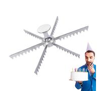 Marqueur à gâteau - Outil d'écriture de décoration et de dessert | Découpoir pour tranches de gâteaux et | Outils de cuisson en aluminium pour cheesecakes, gâteaux carrés et desserts faits mais