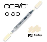 Marqueur À L'alcool Copic Ciao E31 Brick Beige