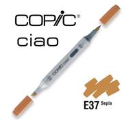 Marqueur À L'alcool Copic Ciao E37 Sepia