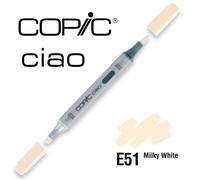 Marqueur À L'alcool Copic Ciao E51 Milky White