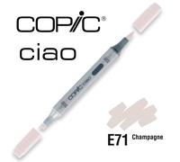 Marqueur À L'alcool Copic Ciao E71 Champagne