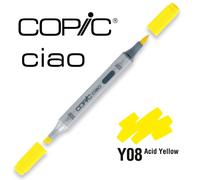 Marqueur À L'alcool Copic Ciao Y08 Acid Yellow