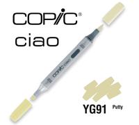 Marqueur À L'alcool Copic Ciao Yg91 Putty